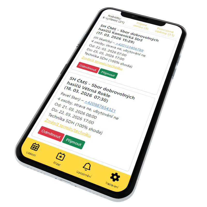 Online aplikace Obec v tísni
