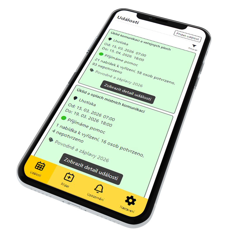 Online aplikace Obec v tísni