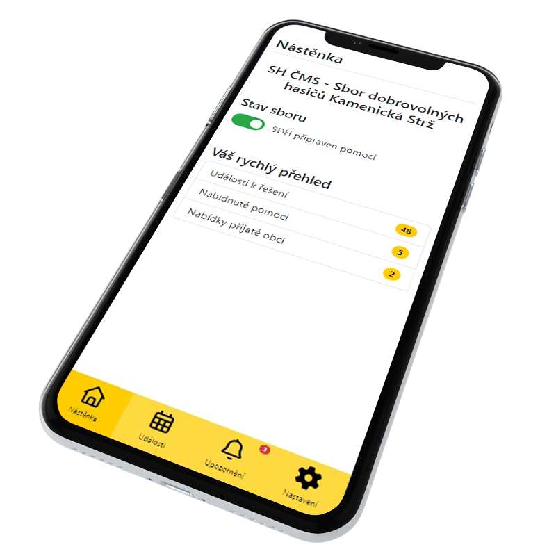 Online aplikace Obec v tísni